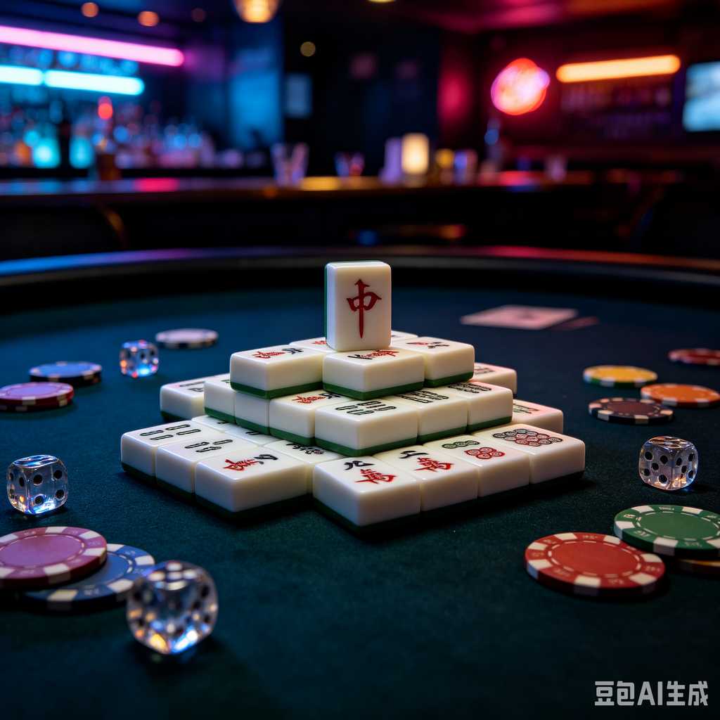 asian classic board game mahjong